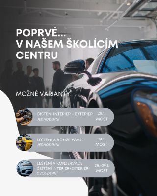 🎉 VELKÁ NOVINA JE TADY! 🎉 S radostí oznamujeme, že je na webu vypsaný nový lednový termín školení! A teď to...